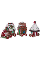 Shop For 4.3" LED Claydough Gingerbread Train (3 Piece Set)