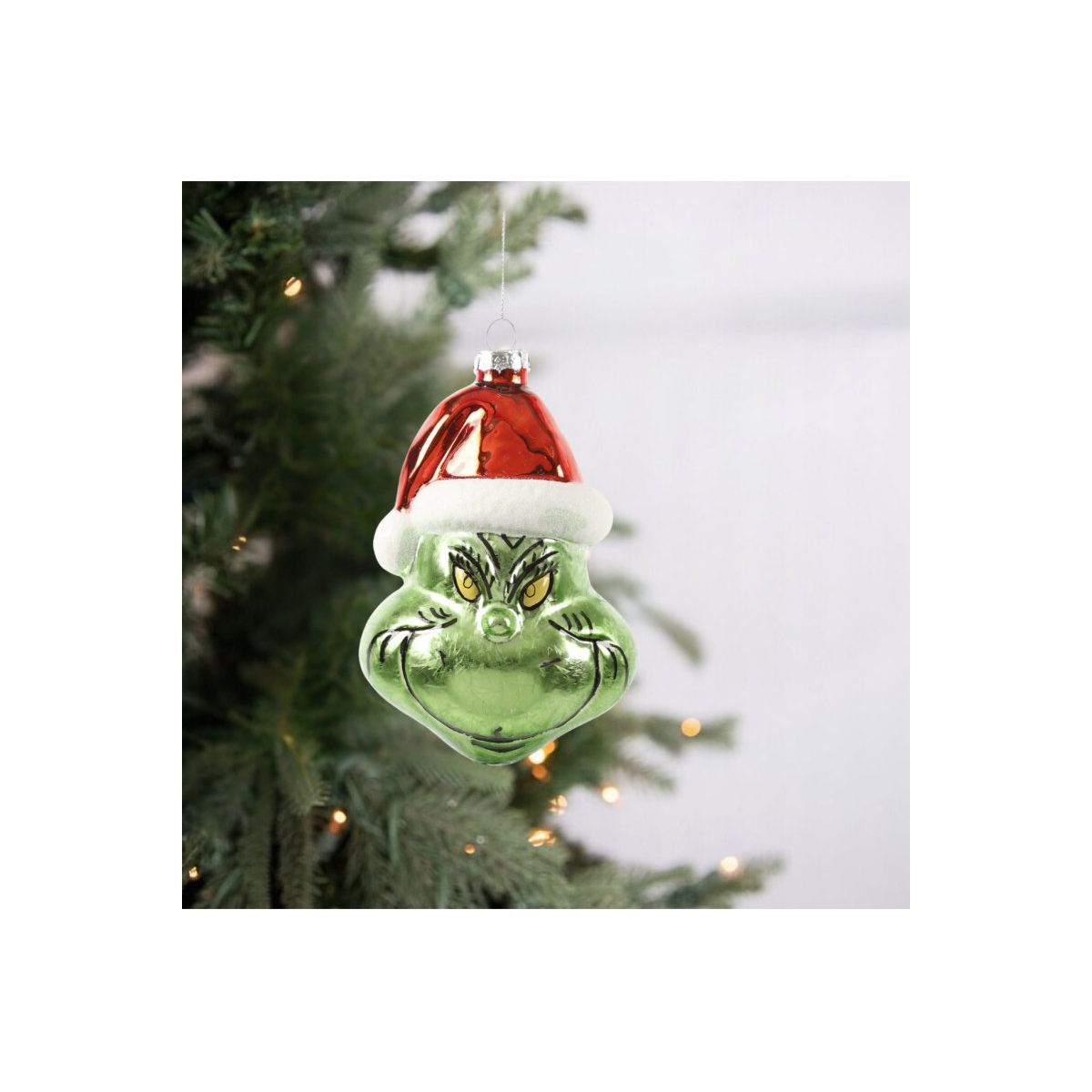 Shop For 4.5" Glass Green Monster Ornament