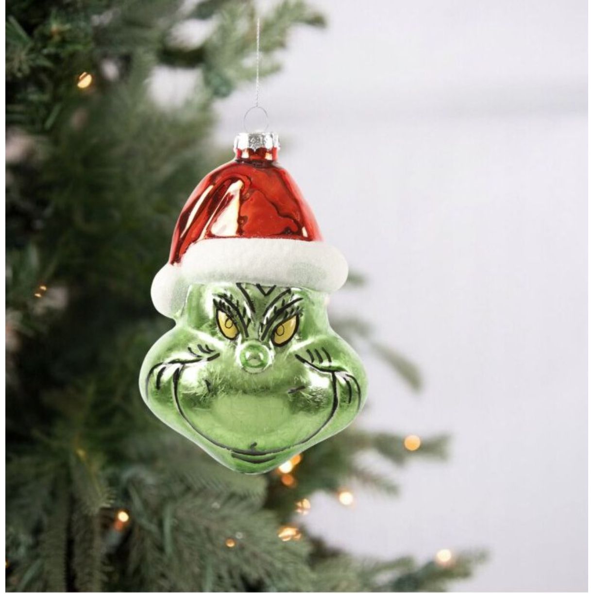 Shop For 4.5" Glass Green Monster Ornament