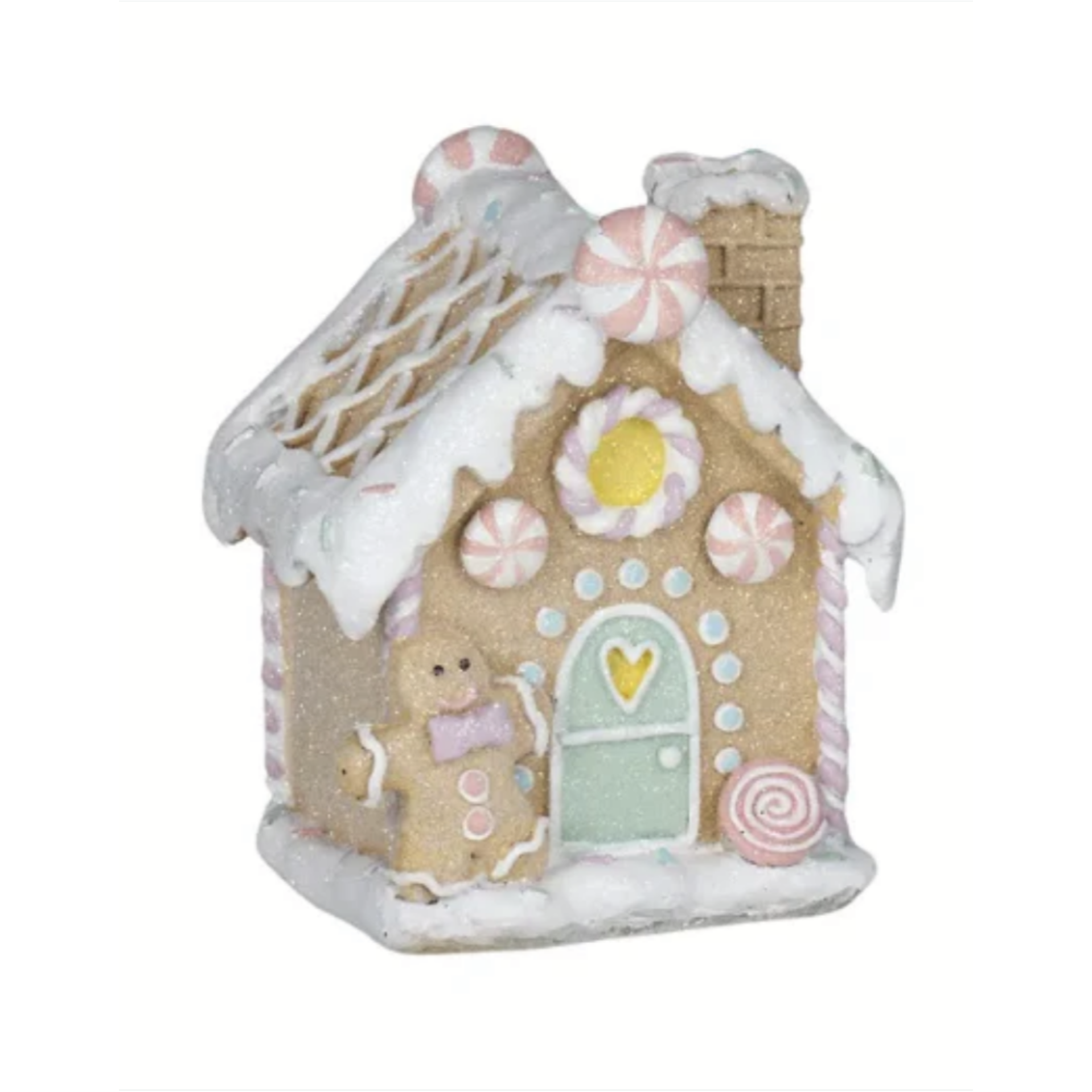 Shop For 4.5" LED Pastel Gingerbread House