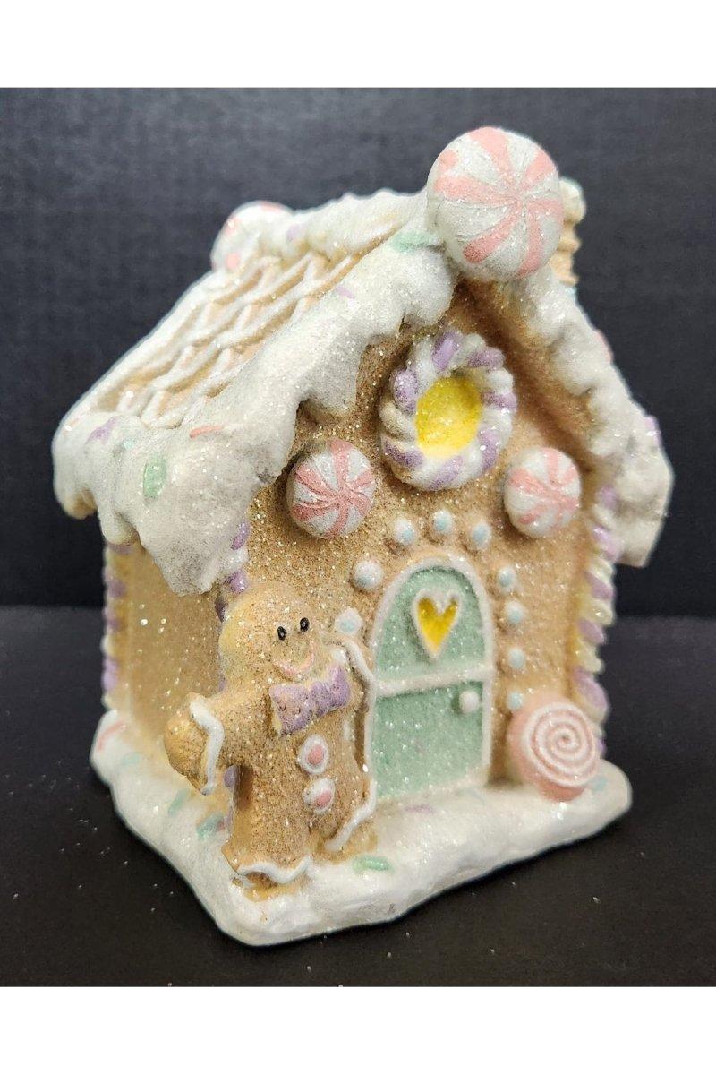 Shop For 4.5" LED Pastel Gingerbread House