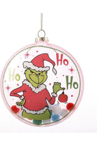 Shop For 4.5" Pink Green Monster Glass Disc Ornament