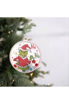 Shop For 4.5" Pink Green Monster Glass Disc Ornament