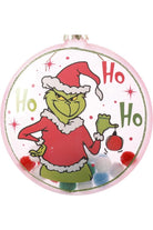 Shop For 4.5" Pink Green Monster Glass Disc Ornament