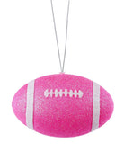 Shop For 4.5in Glitter Football Ornament: Pink