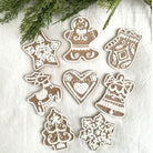 Shop For 4.75" Box of Gingerbread Cookie Christmas Ornaments
