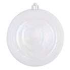 Shop For 4.75" Clear Iridescent Ball Ornament
