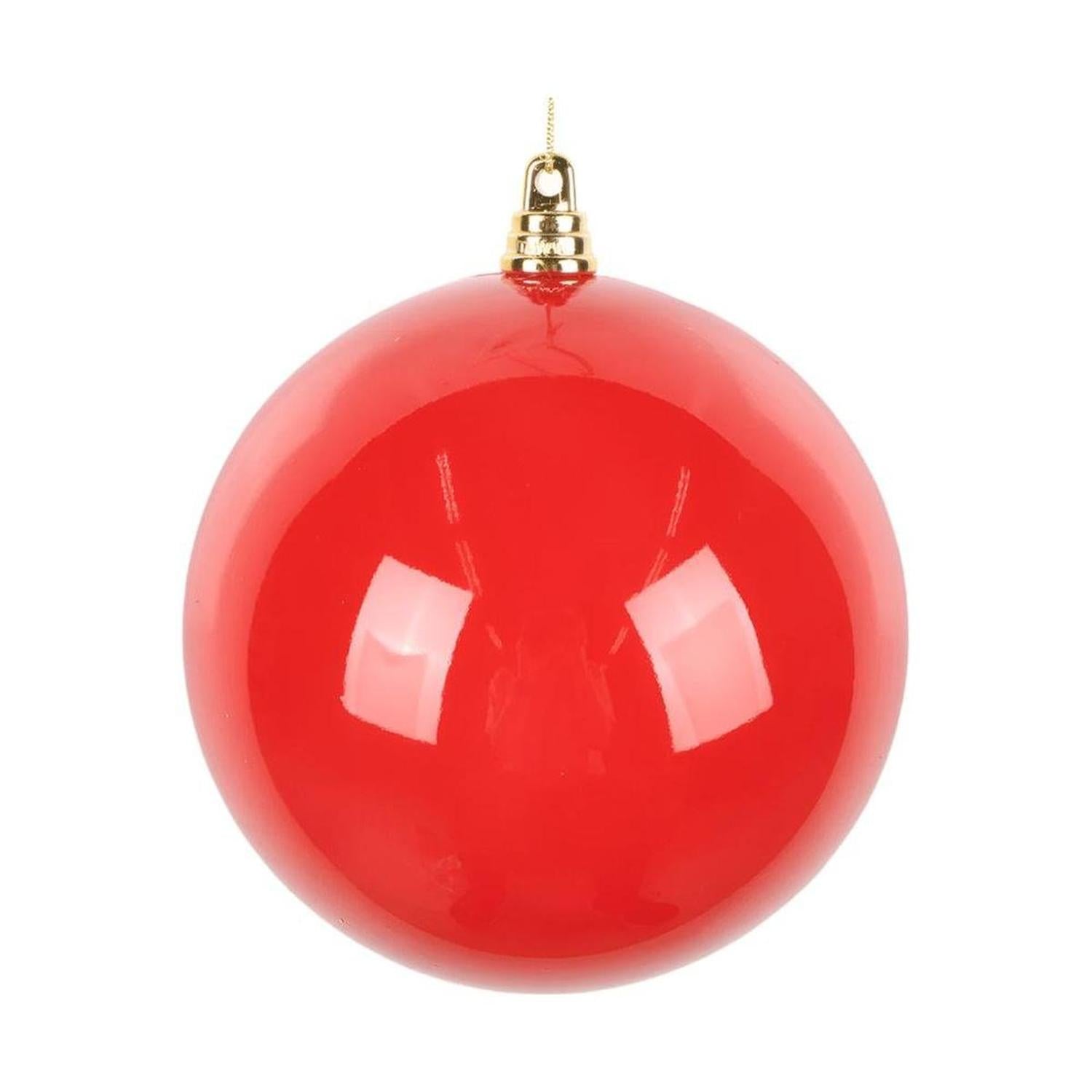 Shop For 4.75" High - Gloss Ball Ornament: Red
