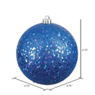 Shop For 4.75in Blue Finish Christmas Ornament Assortment (Set of 4)