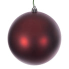 Shop For 4.75in Crimson Red Matte Ball Ornament (4 Pack)