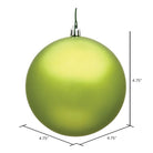 Shop For 4.75in Lime Green Christmas Ornament Assortment (Set of 4)