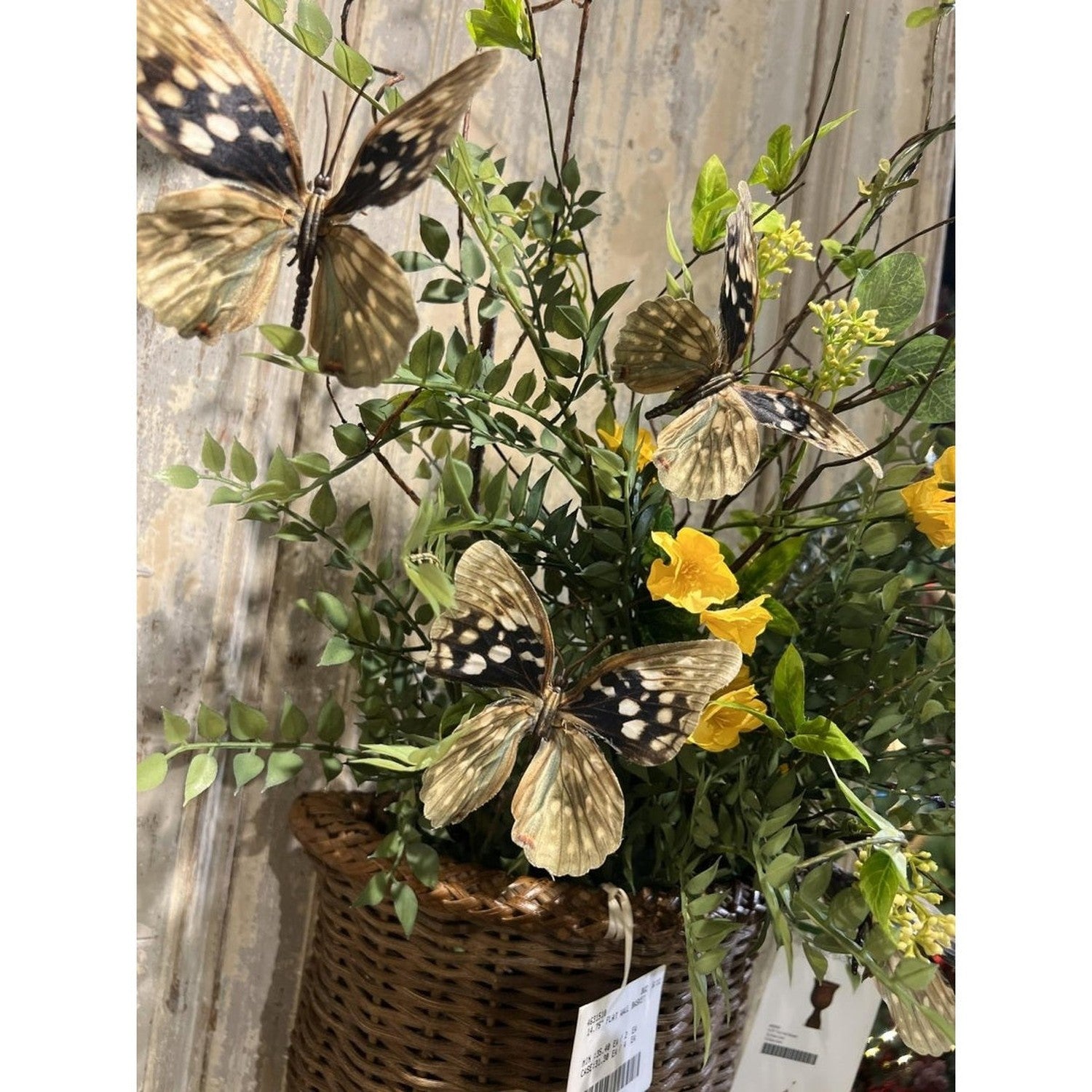 48" Natural Butterfly Branch