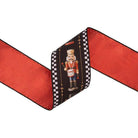 Shop For 4in Black White Check Edge Nutcracker Ribbon (10 Yards)