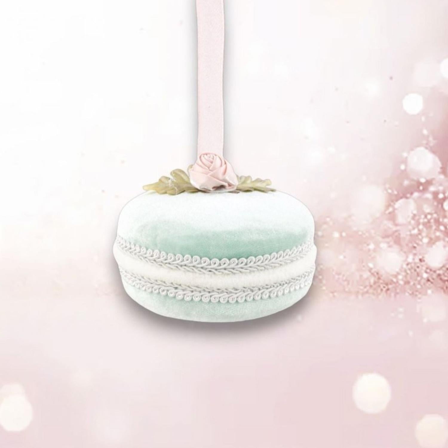 Shop For 4in Blue Macaron Ornament