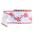 Shop For 4in Blue Peppermint Ribbon (10 Yards)