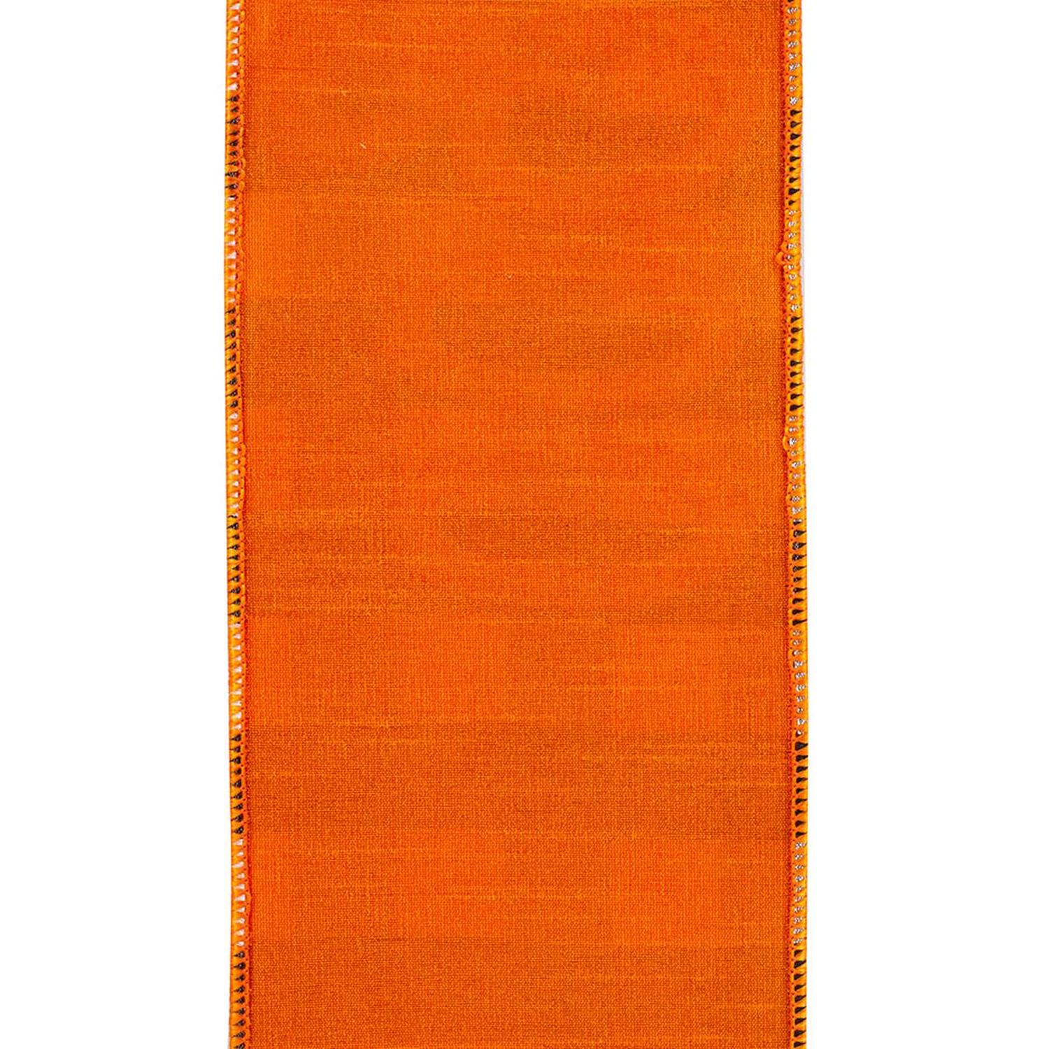 Shop For 4in Boo Embroidered Check Wired Ribbon (5 Yards)