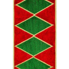 Shop For 4in Drum Diamond Velvet Ribbon: Red (5 Yards)