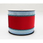 Shop For 4in Dupion Candy Stripe Rhinestone Ribbon (5 Yards)