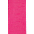 Shop For 4in Dupioni Supreme Ribbon: Shocking Pink (10 Yards)