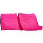 Shop For 4in Dupioni Supreme Ribbon: Shocking Pink (10 Yards)