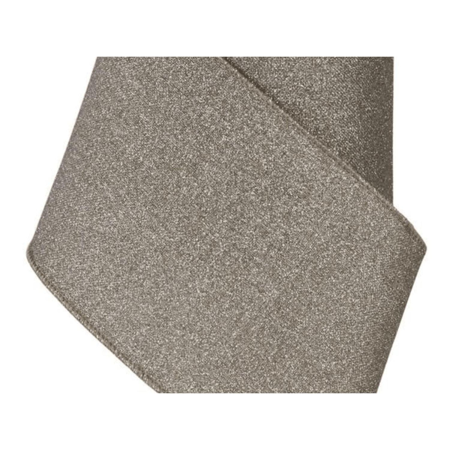 Shop For 4in Fine Glitter on Royal Ribbon: Taupe (10 Yards)