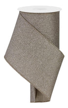 Shop For 4in Fine Glitter on Royal Ribbon: Taupe (10 Yards)