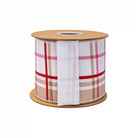 Shop For 4in Gingerbread Plaid Theme Ribbon (10 Yards)