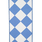 Shop For 4in Grand Diamond Dupioni Ribbon: Blue/White (10 Yards)