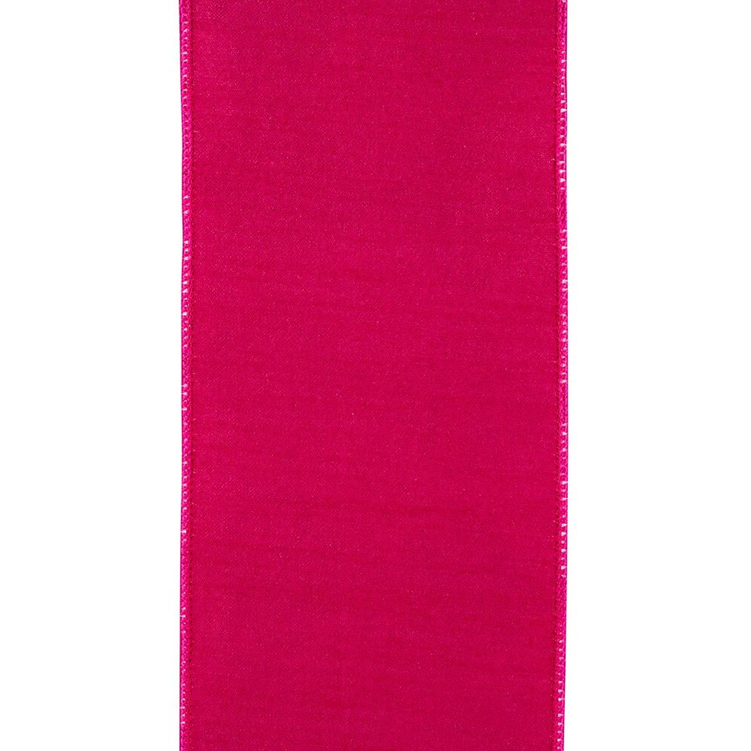 Shop For 4in Grand Diamond Dupioni Ribbon: Pink/White (10 Yards)