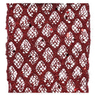 Shop For 4in Hexagon Glitter Harlequin Net Ribbon: Red (10 Yards)