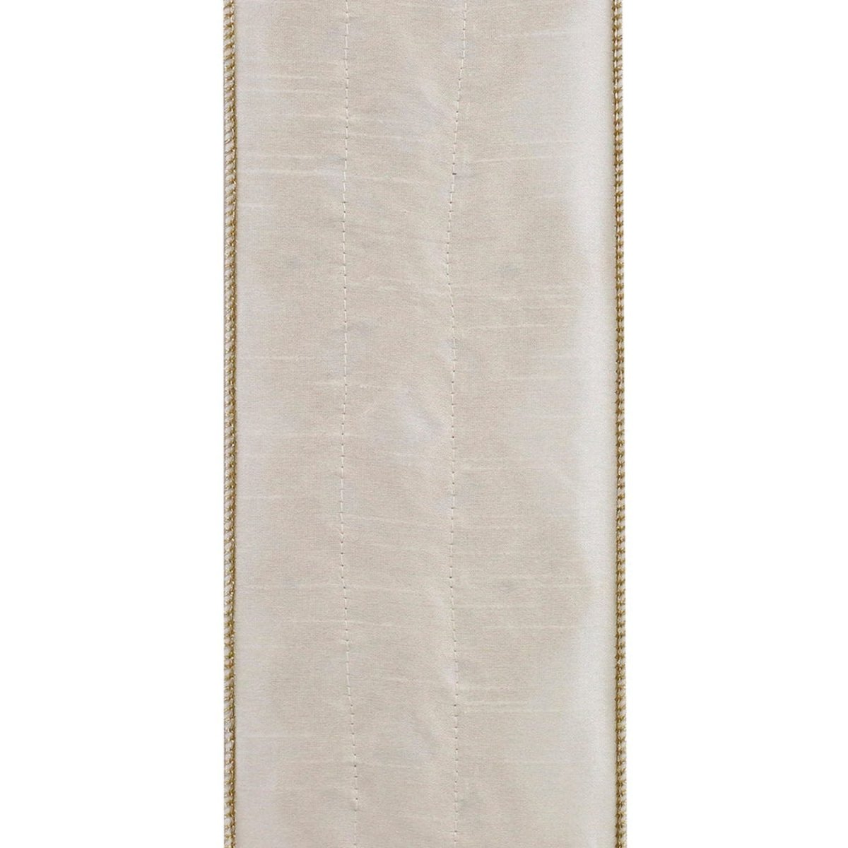 Shop For 4in Jewel Scroll Embroider Ribbon: Ivory (5 Yards)