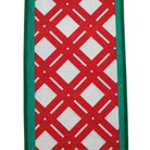 Shop For 4in Lattice Dupioni Ribbon: Red & Green (10 Yards)