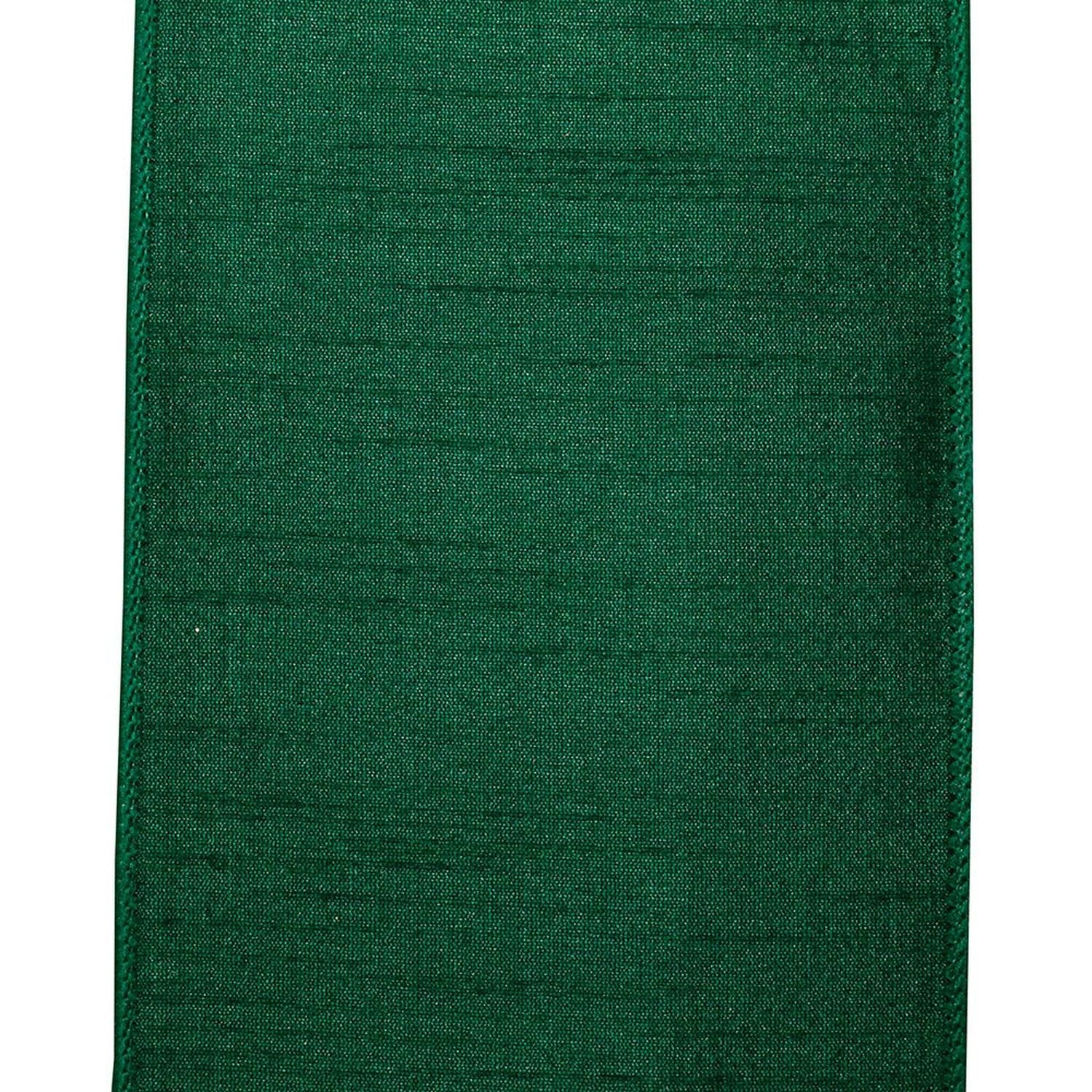 Shop For 4in Lattice Dupioni Ribbon: Red & Green (10 Yards)