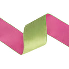 Shop For 4in Lime Green Velvet with Fuchcia Backing Ribbon (10 Yards)