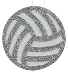 Shop For 4in Metallic Glitter Volleyball Ornament
