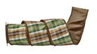 Shop For 4in Plaid Faux Leather Ribbon (5 Yards)