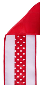Shop For 4in Polka Dot Satin Fused Ribbon: Red/White (10 Yards)