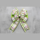 Shop For 4in Poplin Colorful Plaid Ribbon: Multi (10 Yards)