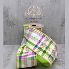Shop For 4in Poplin Colorful Plaid Ribbon: Multi (10 Yards)