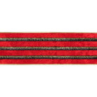 Shop For 4in Red Velvet Black Trim Center Ribbon (10 Yards)