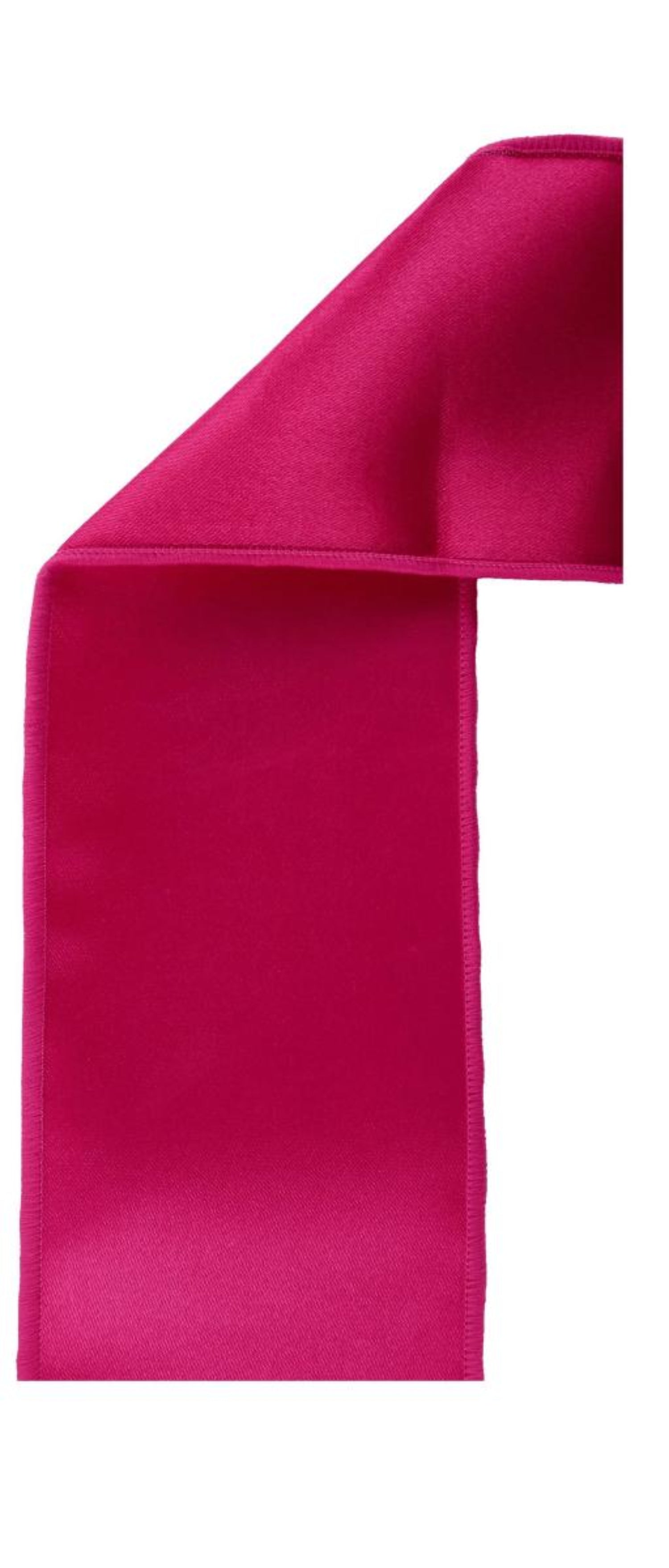 Shop For 4in Satin Fused Ribbon: Hot Pink (10 Yards)