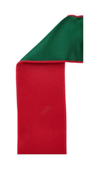 Shop For 4in Satin Fused Ribbon: Red/Emerald Green (10 Yards)