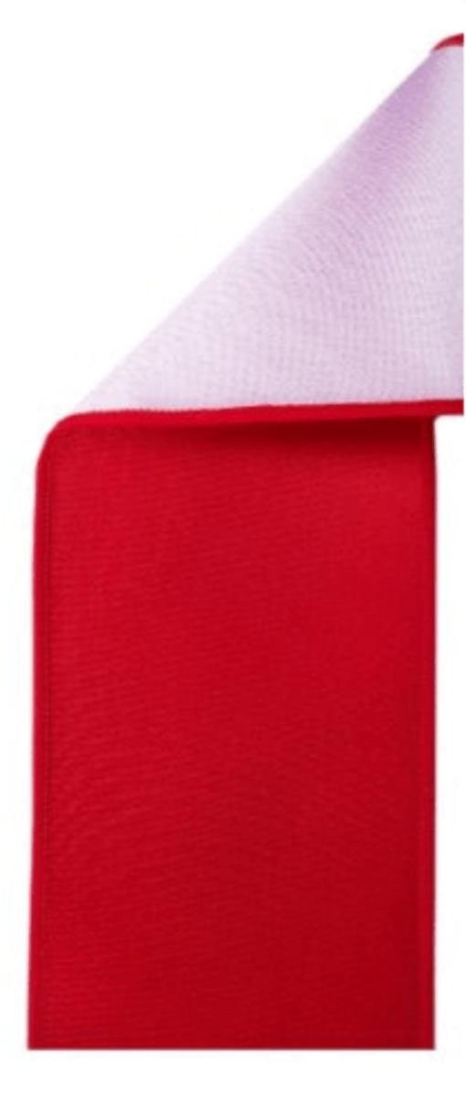 Shop For 4in Satin Fused Ribbon: Red/White (10 Yards)