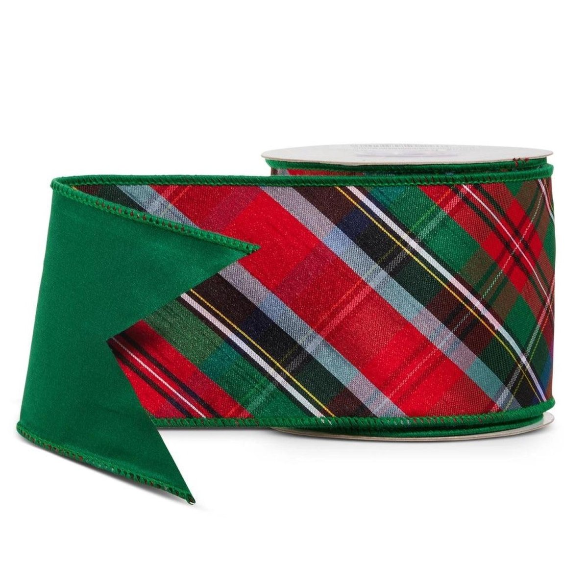 Shop For 4in Tartan Plaid Ribbon: Multi (10 Yards)