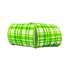 Shop For 4in Tuttola Watercolor Plaid Ribbon: Green (10 Yards)