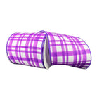 Shop For 4in Tuttola Watercolor Plaid Ribbon: Purple (10 Yards)