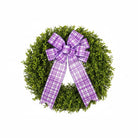 Shop For 4in Tuttola Watercolor Plaid Ribbon: Purple (10 Yards)