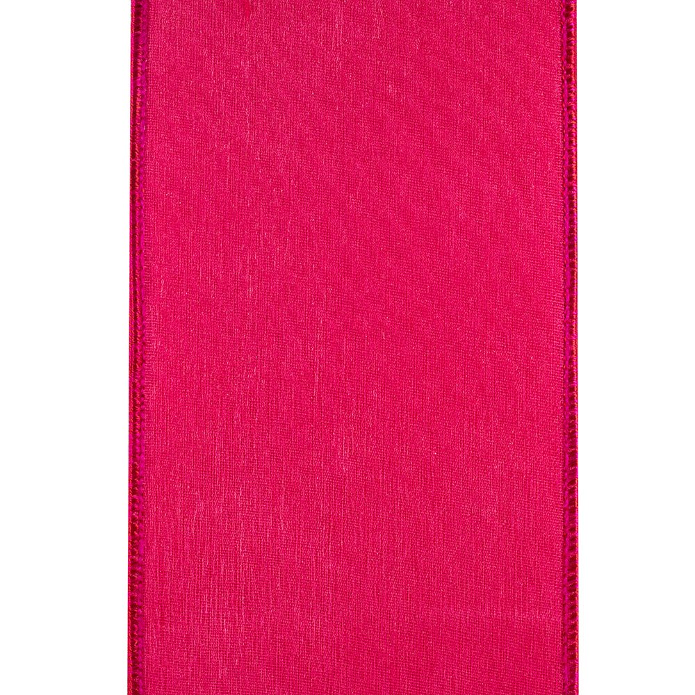 Shop For 4in Velvet Deluxe Ribbon: Fuchsia (10 Yards)