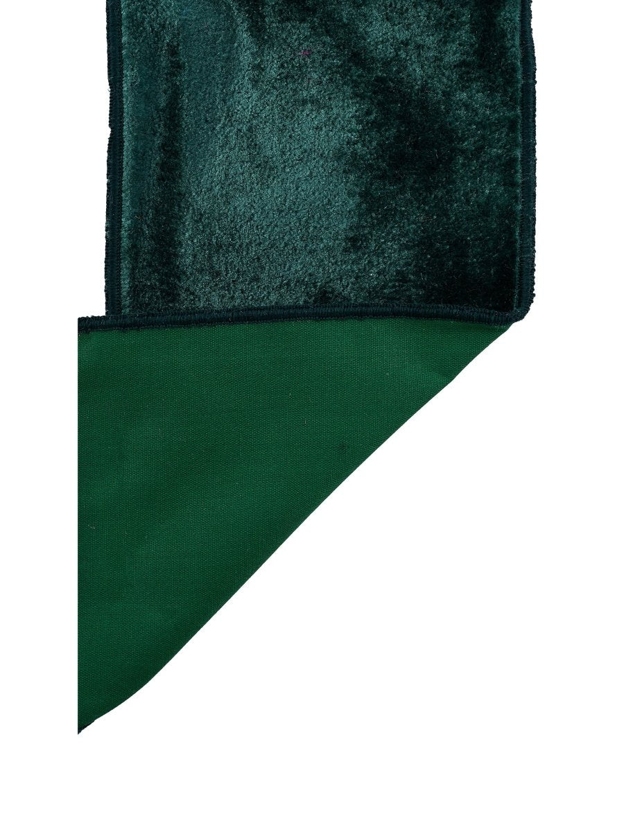 Shop For 4in Velvet Moire Fused Ribbon: Emerald Green (10 Yard)