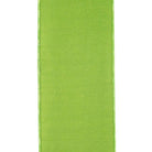 Shop For 4in Watercolor Check Dupioni Ribbon: Green (10 Yards)
